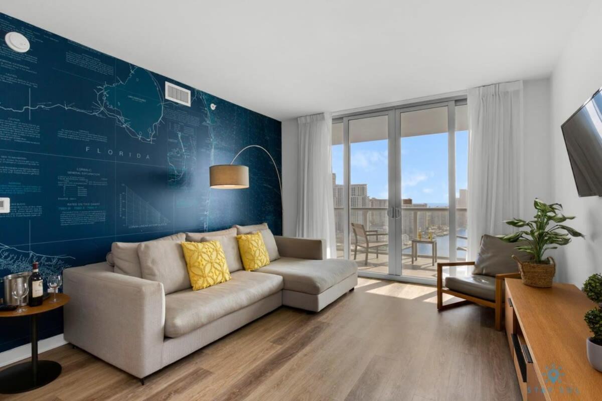 Infinite View With Balcony,Pool Plus Near Beach Hallandale Beach Esterno foto