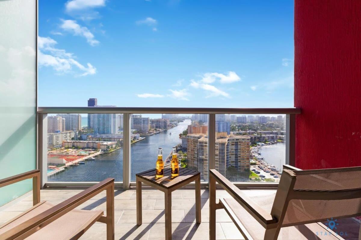 Infinite View With Balcony,Pool Plus Near Beach Hallandale Beach Esterno foto