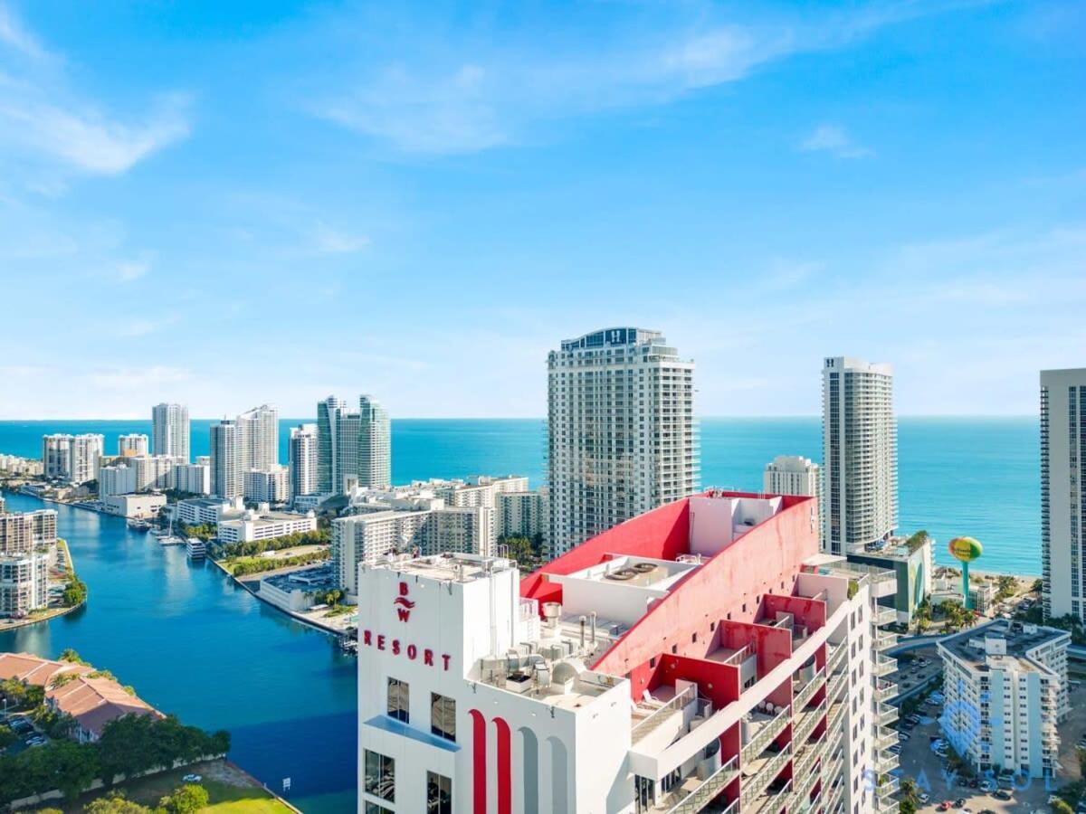 Infinite View With Balcony,Pool Plus Near Beach Hallandale Beach Esterno foto