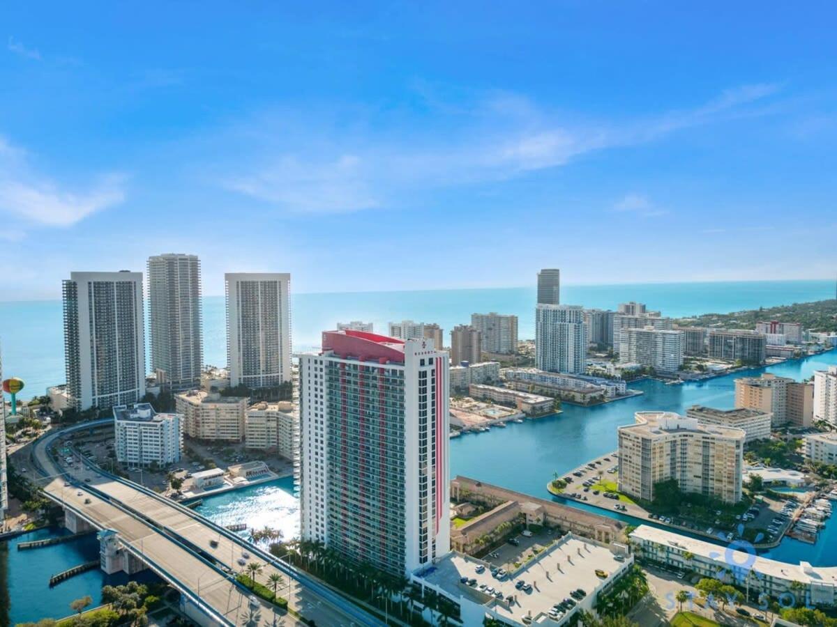 Infinite View With Balcony,Pool Plus Near Beach Hallandale Beach Esterno foto