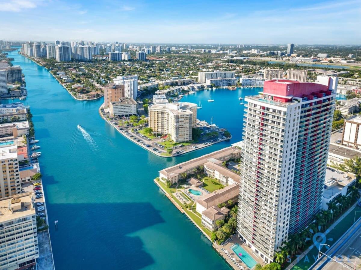 Infinite View With Balcony,Pool Plus Near Beach Hallandale Beach Esterno foto
