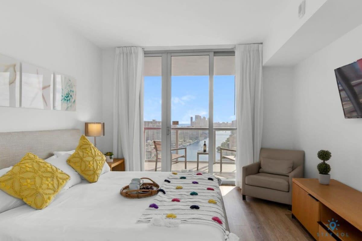 Infinite View With Balcony,Pool Plus Near Beach Hallandale Beach Esterno foto